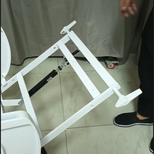New Design Metal Aluminum Barber Reclining Salon Chair Frame Hydraulic Pump Base for Salon Barber Chair