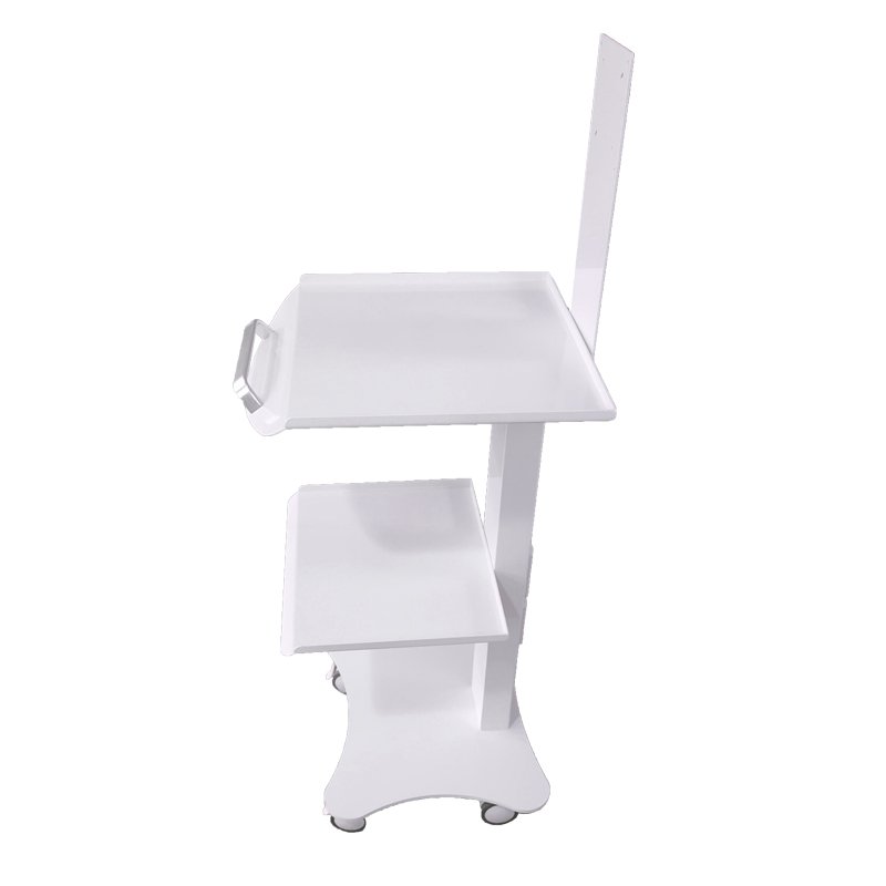Hospital Trolley Cart With Socket Spa Furniture Hairdresser Mobile Rolling Wheel Medical Storage Beauty Trolley Cart