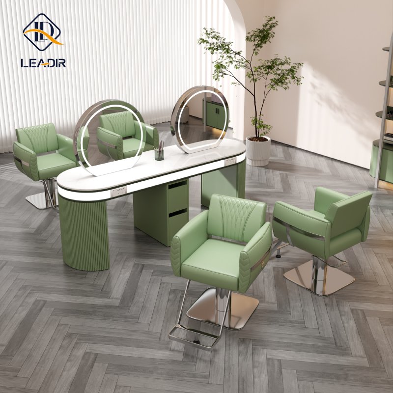 High quality heavy duty hydraulic chair barber salon equipment barbershop furniture set silla de barbero style chairs
