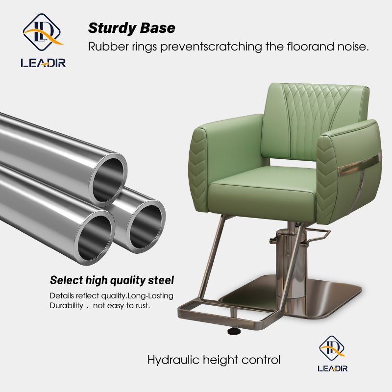 High quality heavy duty hydraulic chair barber salon equipment barbershop furniture set silla de barbero style chairs