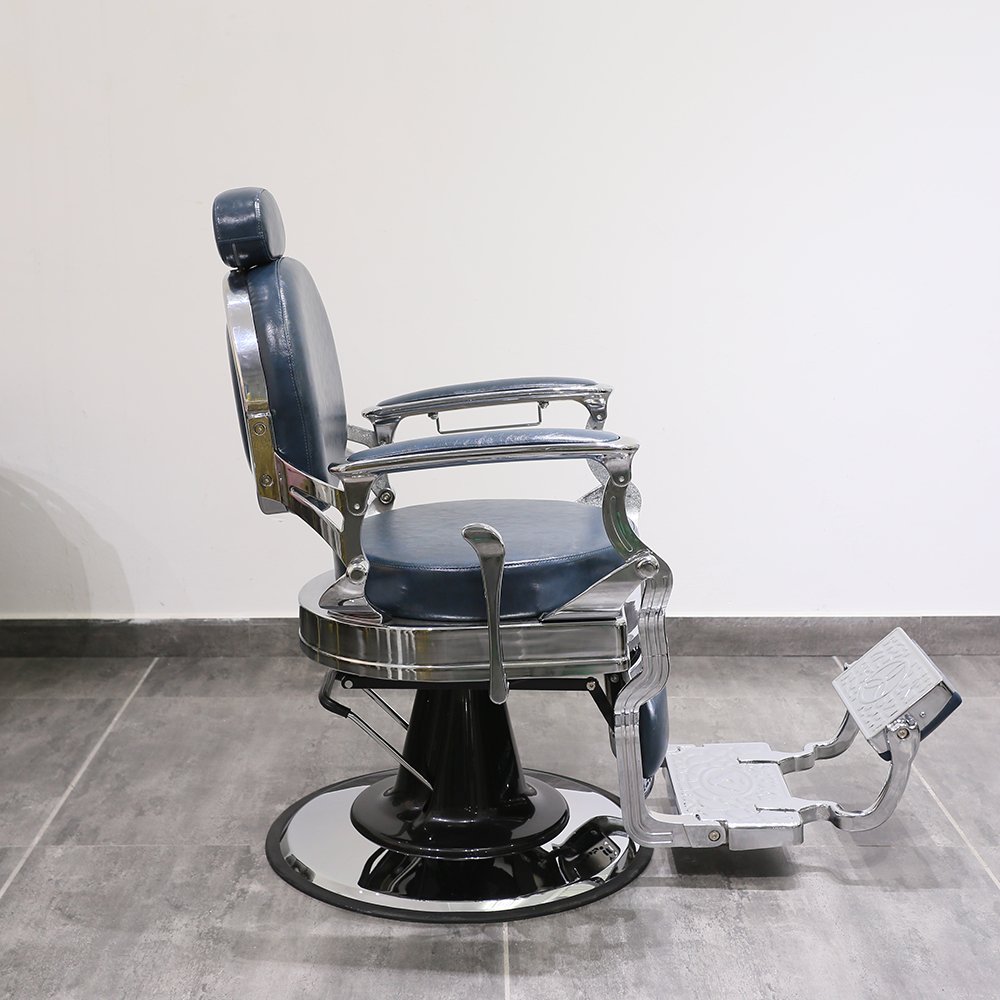 Vintage Style Luxury Salon Kids Barber Chair Hairdressing Baby Automatic Barber Chair All Purpose Salon Furniture Barber Chair