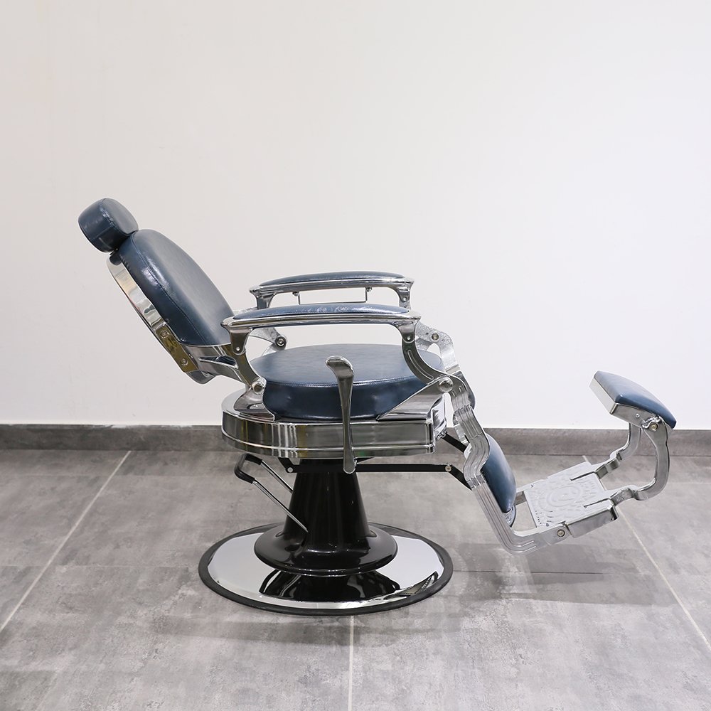 Vintage Style Luxury Salon Kids Barber Chair Hairdressing Baby Automatic Barber Chair All Purpose Salon Furniture Barber Chair