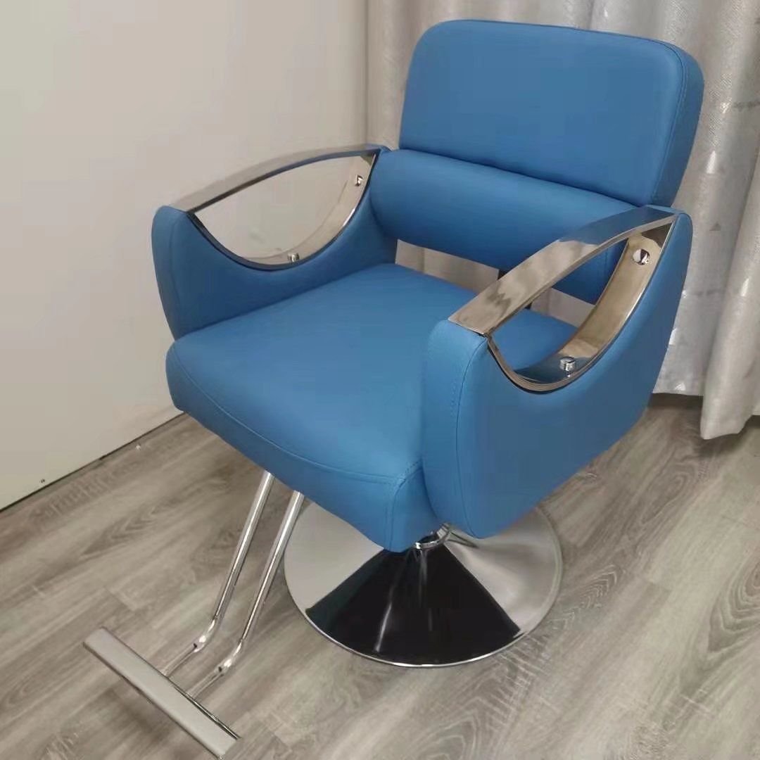 Wholesale Price Luxury Frame Vintage Gold Hair Salon Furniture Barber Chair For Men