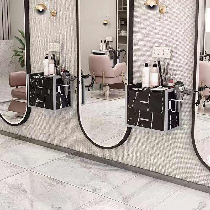 MY Modern Metal Frame Layer Tool Cart Hair Salon Equipment Set Furniture Beauty Salon Trolley Wall Mounted Tool Cabinet