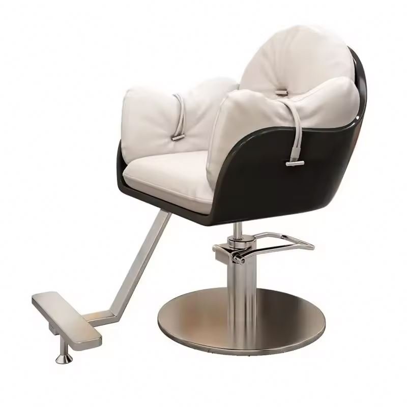 Factory Custom Furniture Barbershop Luxury Stylish Beauty Saloon Hair Cutting Barber Chair For Hairdressing