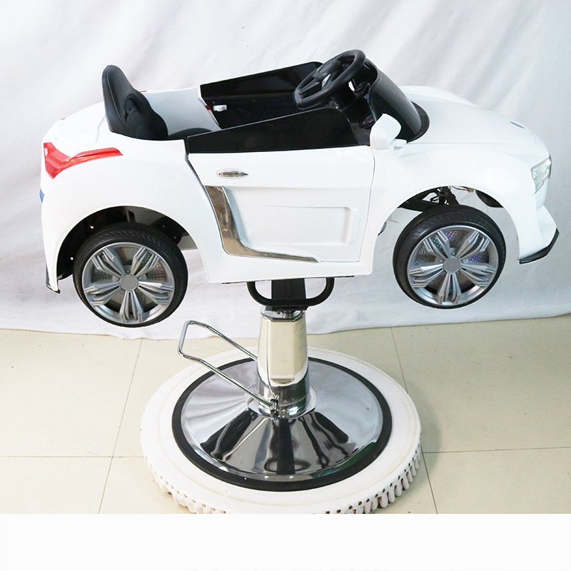 Children's Cartoon Safety Car Seat Barber Chair for Haircut Service Equipment for Kids Hair Cutting Salon Furniture