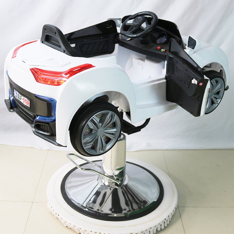 Children's Cartoon Safety Car Seat Barber Chair for Haircut Service Equipment for Kids Hair Cutting Salon Furniture