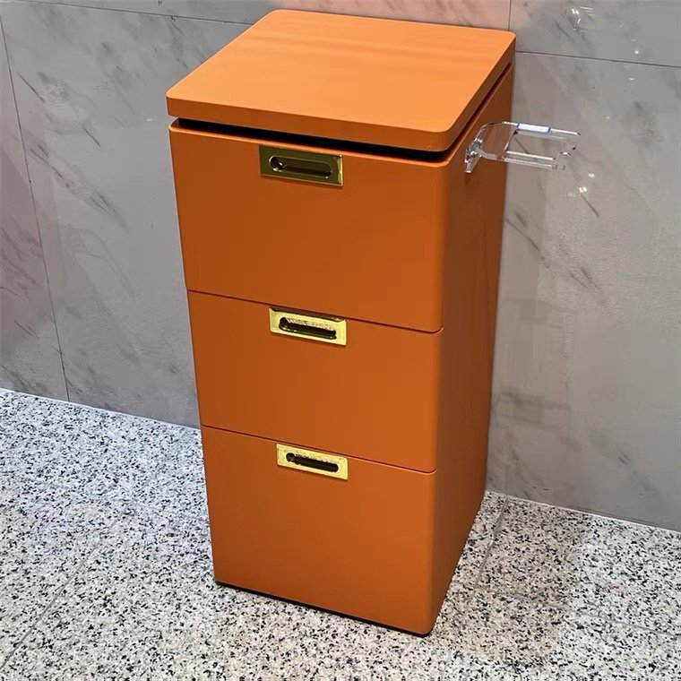 Jincheng modern beauty spa manicure locker barber styling station hair salon trolley hair salon tool cabinet
