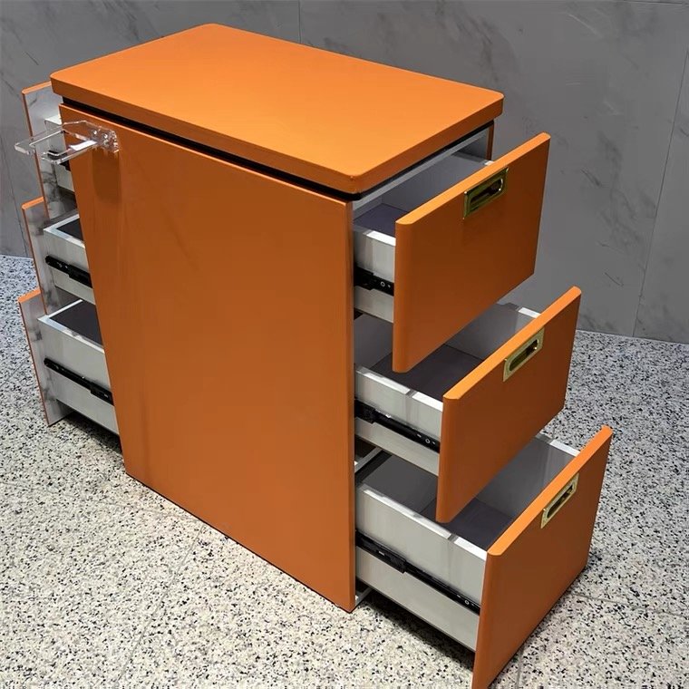 Jincheng modern beauty spa manicure locker barber styling station hair salon trolley hair salon tool cabinet