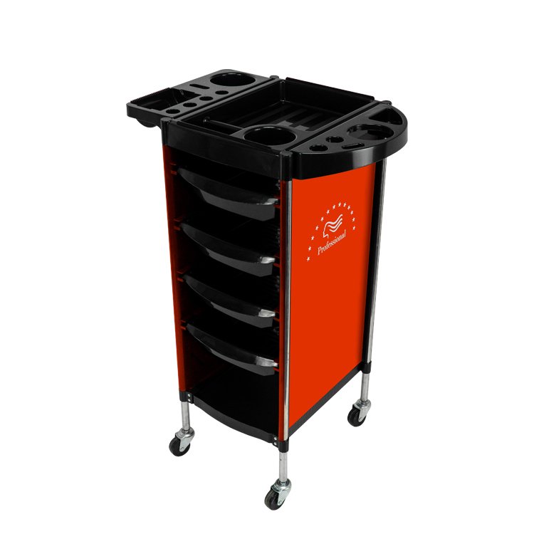 salon furniture beauty hair barber equipment salon hairdressing hairdresser beauty storage barber salon trolley 4 drawers