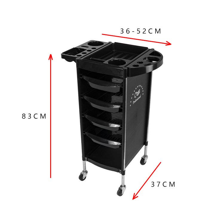 salon furniture beauty hair barber equipment salon hairdressing hairdresser beauty storage barber salon trolley 4 drawers