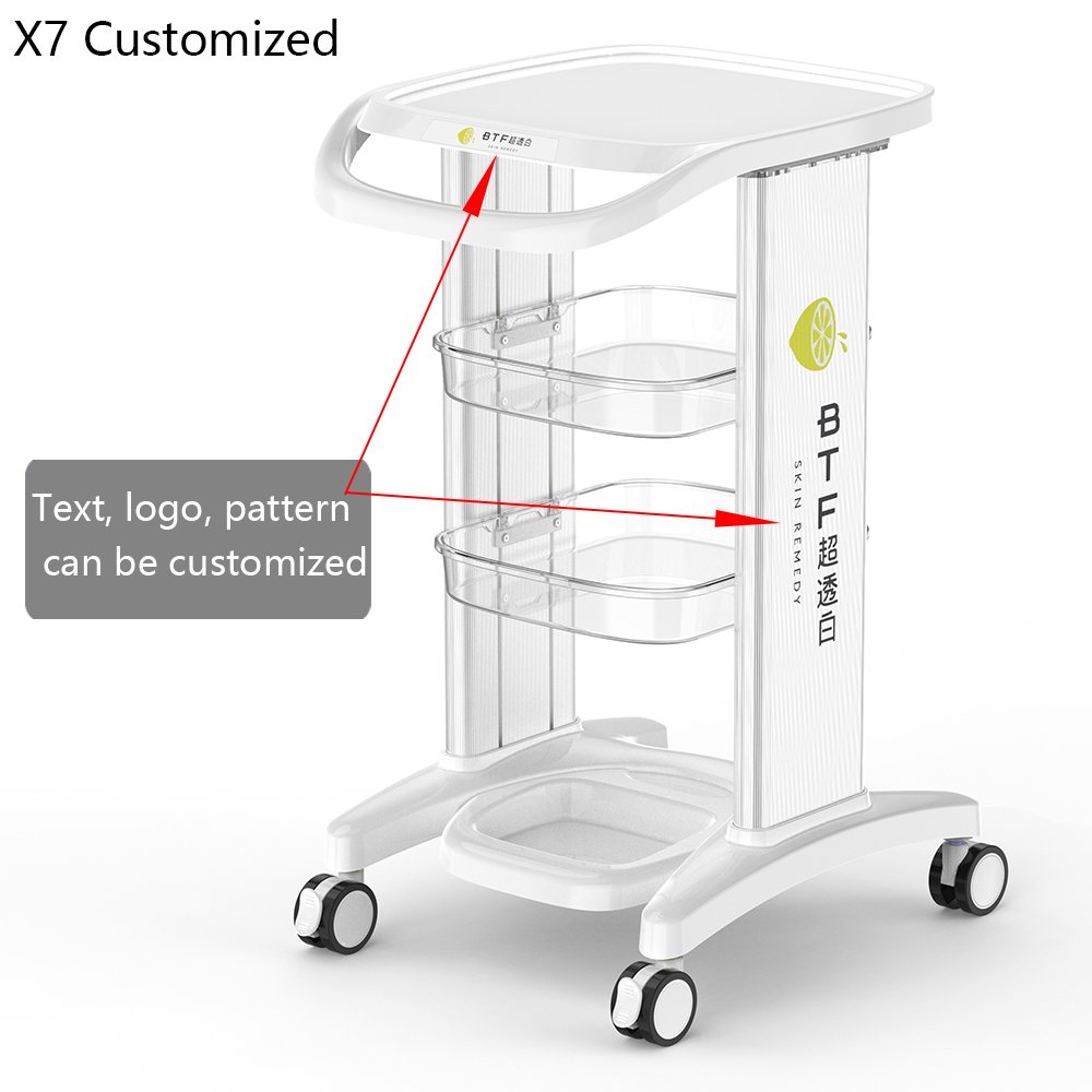 Top Quality Beauty Salon Furniture beauty machine trolley stand Rolling Pull Cart Spa Equipment aesthetic trolley Cart