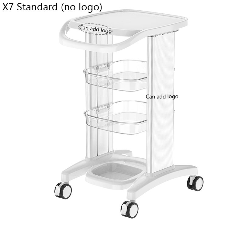 Top Quality Beauty Salon Furniture beauty machine trolley stand Rolling Pull Cart Spa Equipment aesthetic trolley Cart