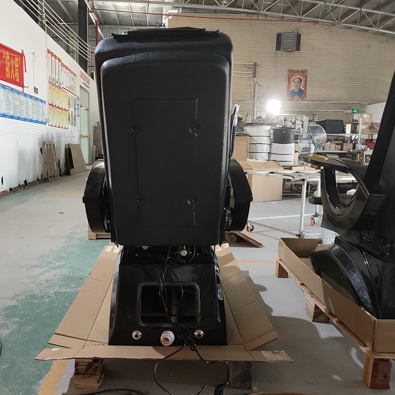 Black Nail Salon Furniture High Back Massage Manicure chair Plumbing Spa Nail Salon Furniture Pedicure chair