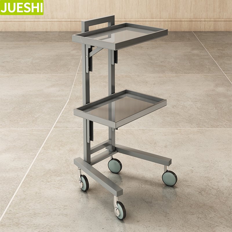 JUESHI Hot Sale Acrylic Cabinet Beauty Salon Equipment Cabinet With Tools For Barber Beauty Salon Tools Cart Supplier
