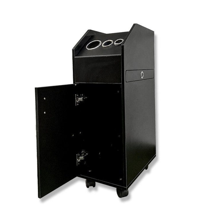 beauty hair salon trolley cart carrito auxiliar para salon equipment modern Storage Cart Trolley Rolling with lock