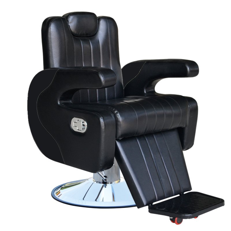 salon station barber styling chair salon furniture lay down hydraulic reclining barber chair wide man