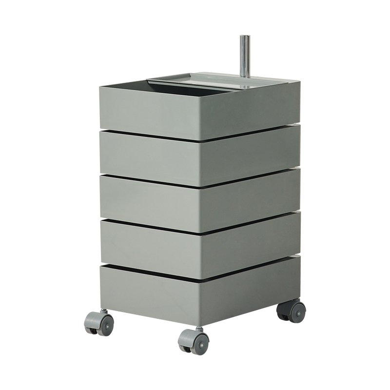 Net Red Stainless Steel Manufacturing Rotatable Five Layer Tool Cart made in China