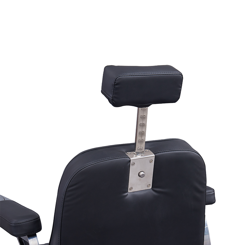 Antique Reclining Barber Chair for Men Modern Beauty Station Hairdressing Chair with Metal Base for Hair Stylist