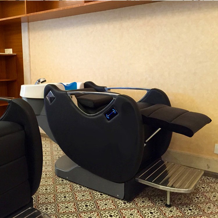 Hot sale shampoo bed massage reclining shampoo chair hair salon bed shampoo chair for salon