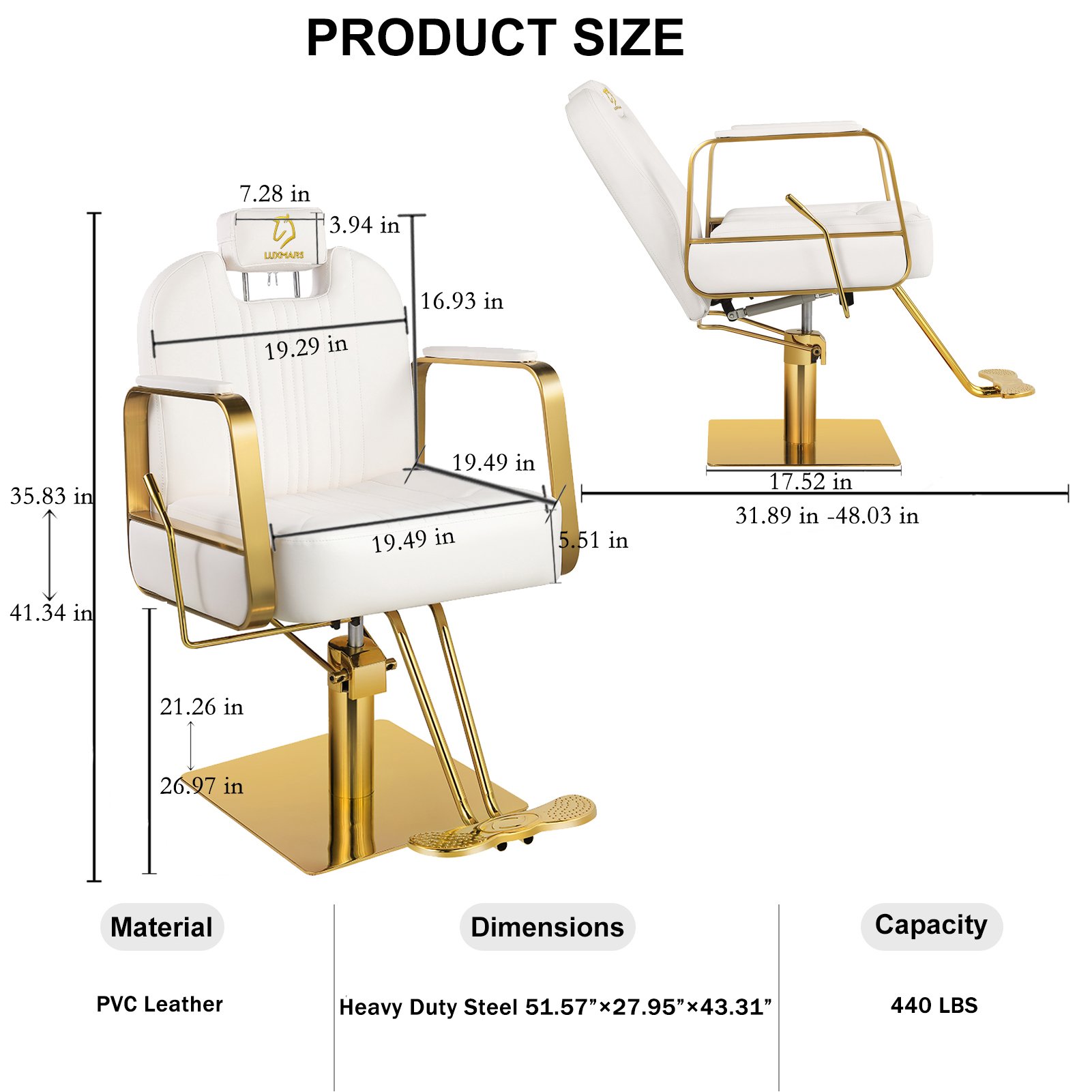 Portable modern hydraulic portable barber chair at economic prices