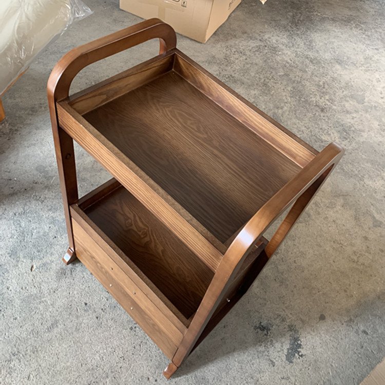 beauty hair salon trolley cart,wooden salon tools cart