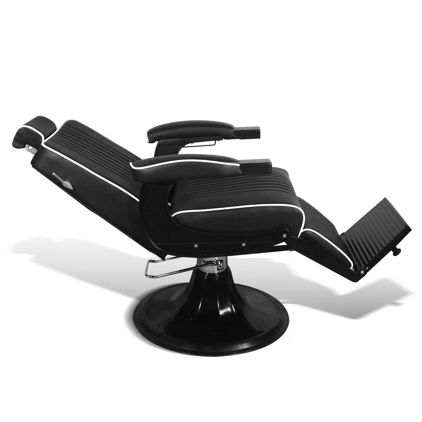New antique and cheap black recliner barber chair for barber shops
