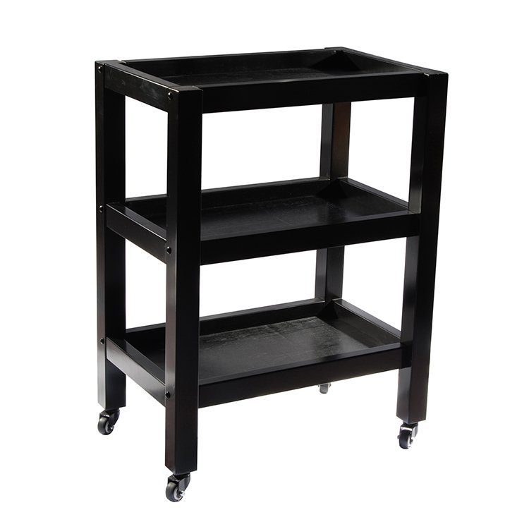 Ferran Standard 3-Shelf Metal Hospital Trolley Salon Trolley Trolley cart Salon Cart