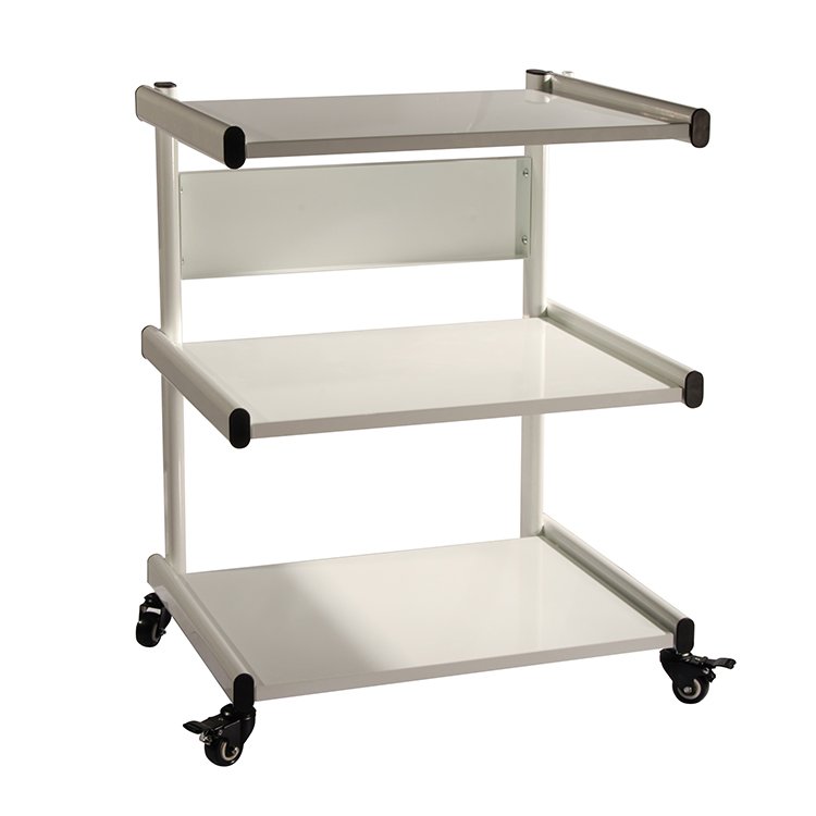 Ferran Standard 3-Shelf Metal Hospital Trolley Salon Trolley Trolley cart Salon Cart
