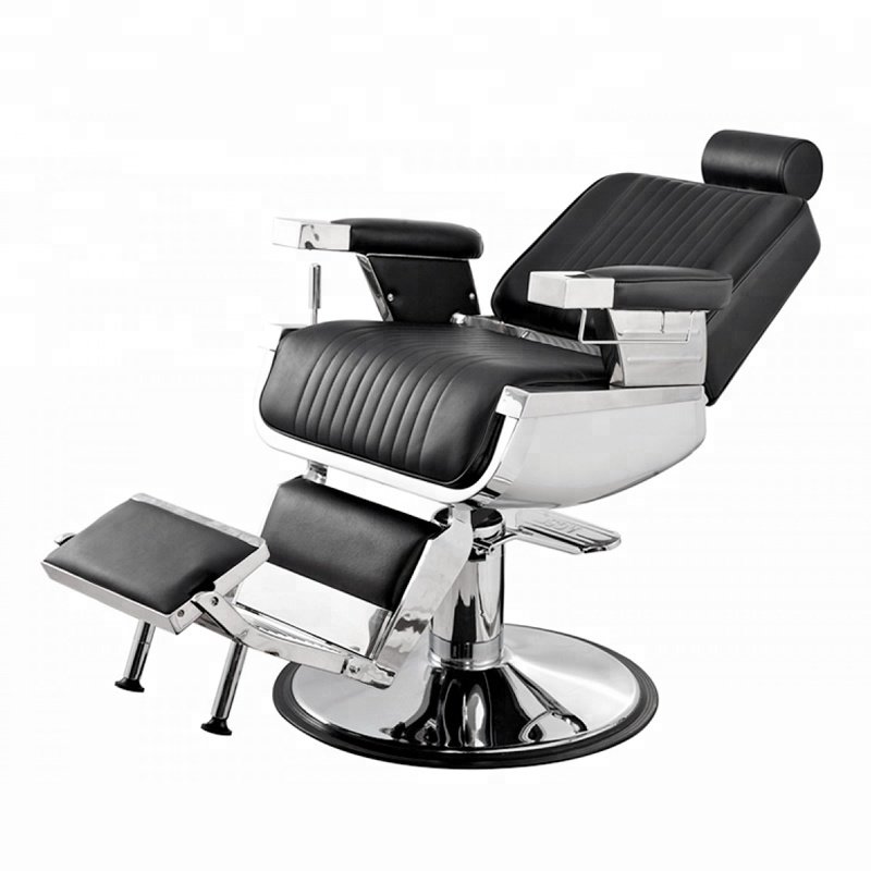 wholesale Quality CONSTANTINE BARBER CHAIR KHAKI WITH HEAVY DUTY PUMP factory