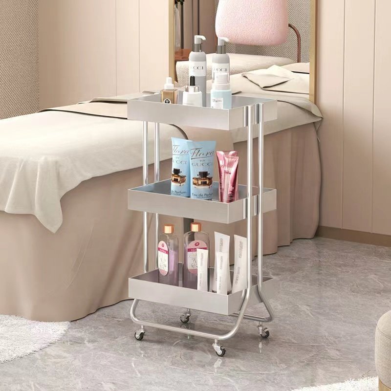 Beauty Cart High-end Luxury Manicure Tattoo Cart Storage Racks Barbershop Special Tool Cart