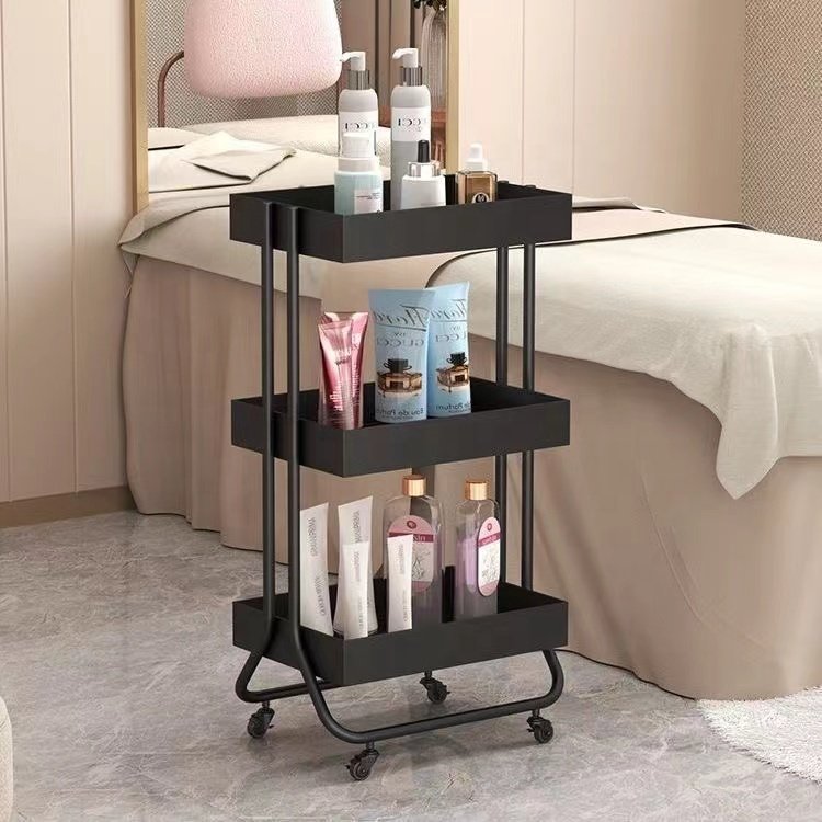 Beauty Cart High-end Luxury Manicure Tattoo Cart Storage Racks Barbershop Special Tool Cart