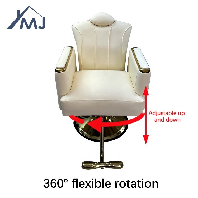 Professional Modern Beauty Salon Furniture Head Spa Adjustable Lift Rotatable Barber Chair