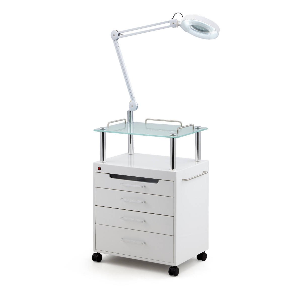Salon Nail Trolley Cart For Hairdressing Tools Collecting