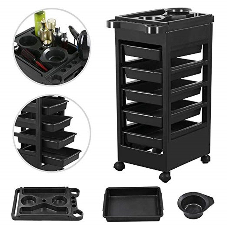 Wholesale professional salon beauty trolley hair stylist barber shop trolley