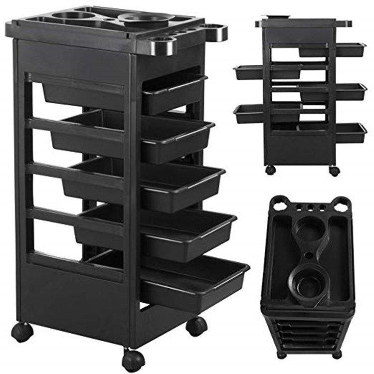 Wholesale professional salon beauty trolley hair stylist barber shop trolley