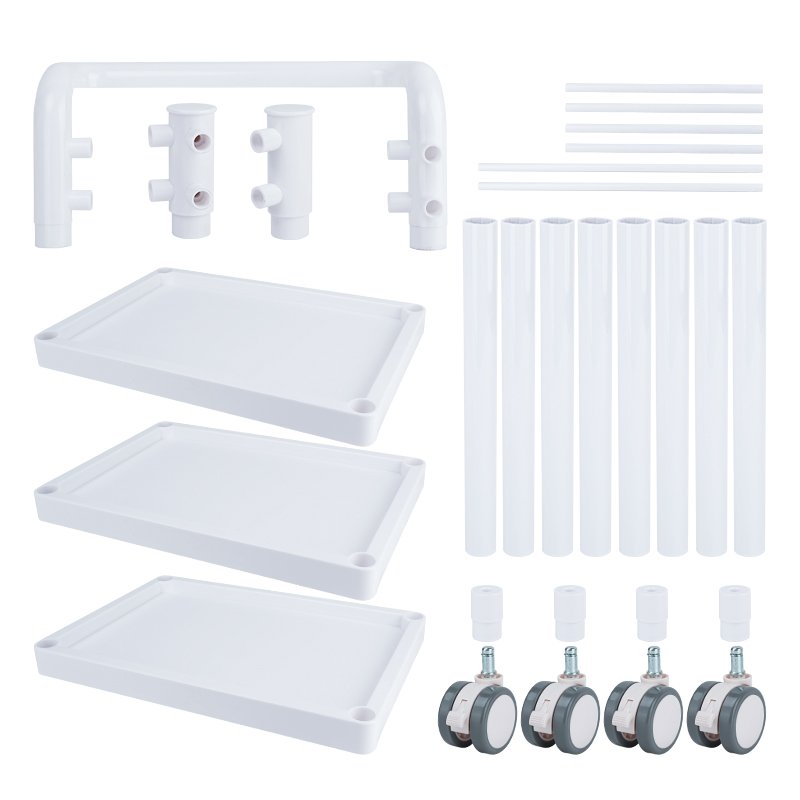 Beauty Salon Trolley Cart Storage Equipment On Wheels