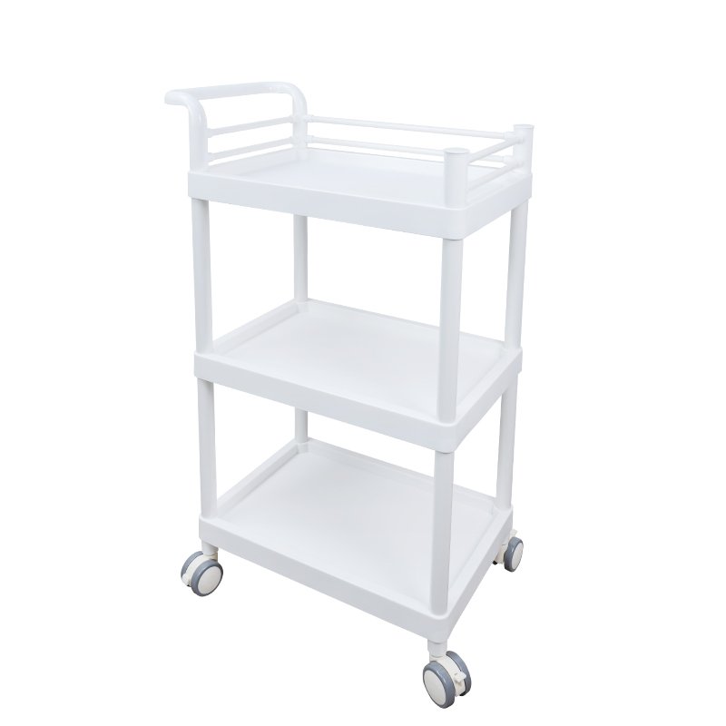 Beauty Salon Trolley Cart Storage Equipment On Wheels