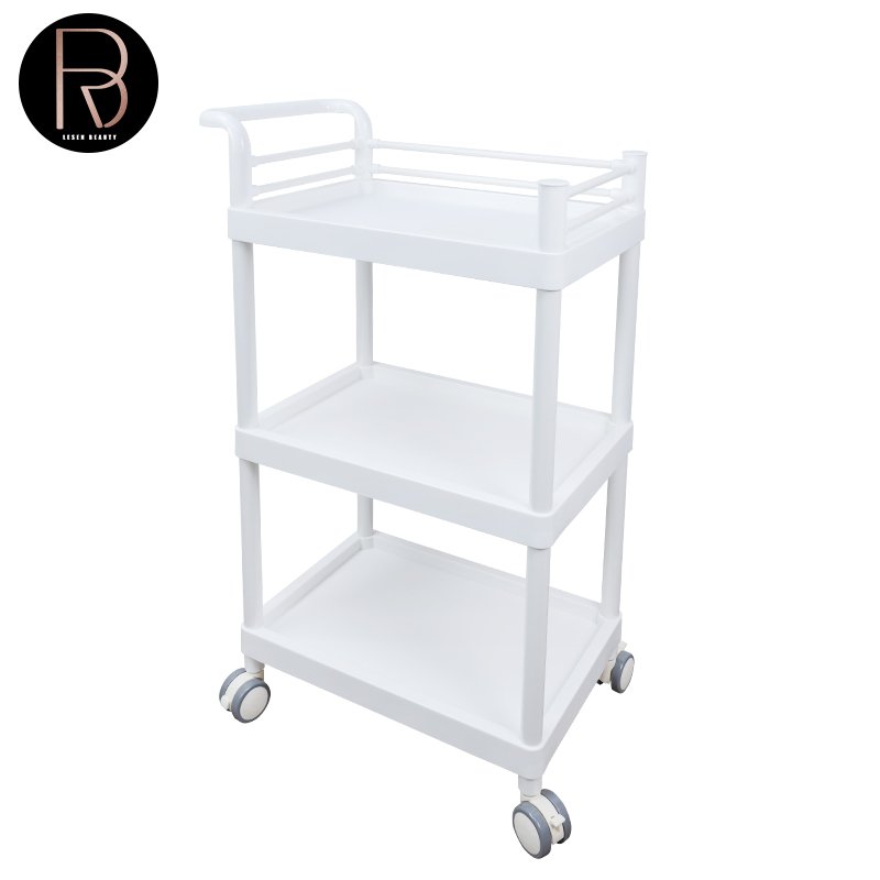 Beauty Salon Trolley Cart Storage Equipment On Wheels