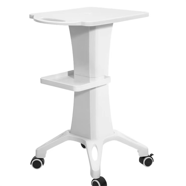 HIFU EMRF PEFACE EMS Hydra Oxygen Jet Peel Facial Beauty Instrument Trolley Stand Holder ABS Assembled Salon Spa Trolley Cart