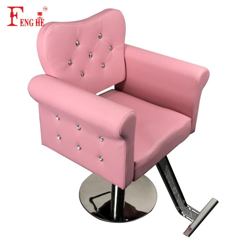 Wholesale China Trade pink chair threading chair salon chair for barber station