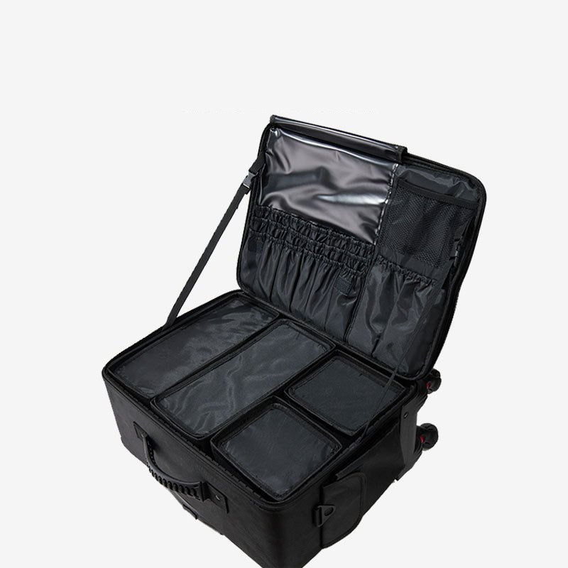 Professional Beauty Nail Salon Travel Wheels Case High Quality Makeup Trolley Case