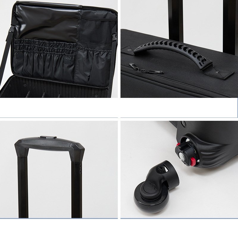Professional Beauty Nail Salon Travel Wheels Case High Quality Makeup Trolley Case