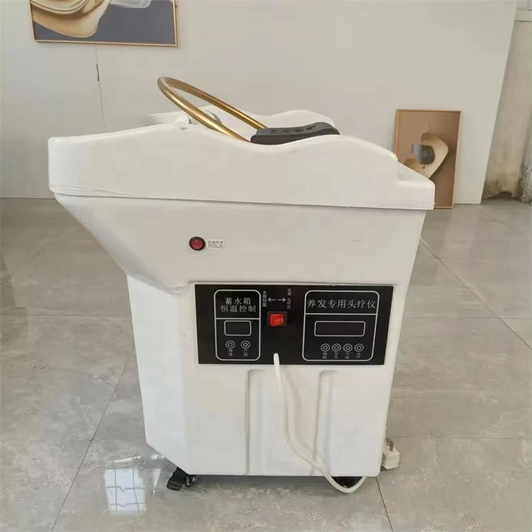 New design mobile shampoo bowl 60L water tank back washing hair bowl shampoo basin hair sink