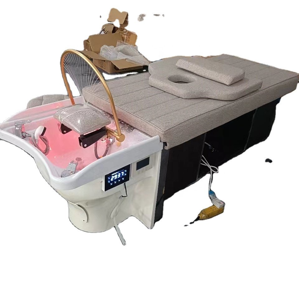 China Supplier hair salon equipment hair washing salon bed salon shampoo chair with cheap price