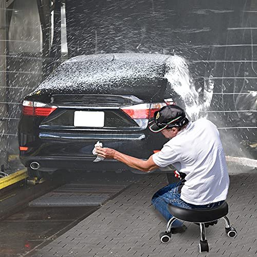 360 Swivel Rolling Stool Low Rolling Stool Rolling Kitchen Stool