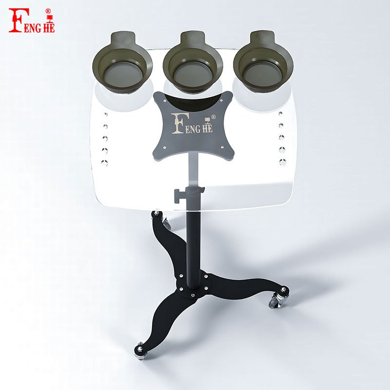 New Salon Furniture Acrylic salon trolley hairdressing Multi-Functional Beauty salon tray on wheels