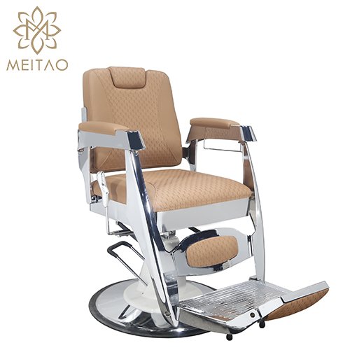 Meitao New Model red high quality custom barber shop furniture PU leather hair barber dedicated hair chair