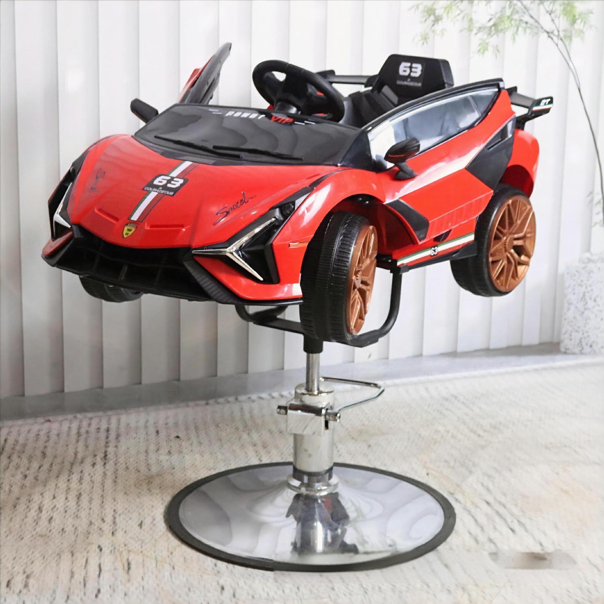 Kids Barber Chairs Car Hairdressing Kids Salon Chair Wholesale Children salon furniture