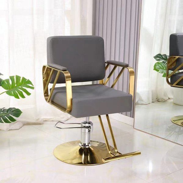 New design Hairdressing Hair Reclining Hydraulic Vintage Shop Furniture Beauty Styling Salon Barber Chair